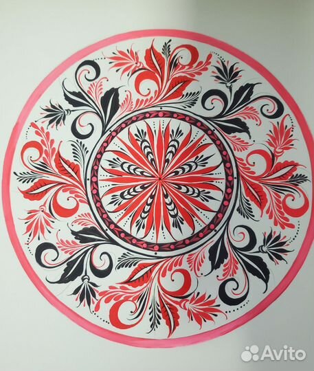 Уроки хохломской росписи