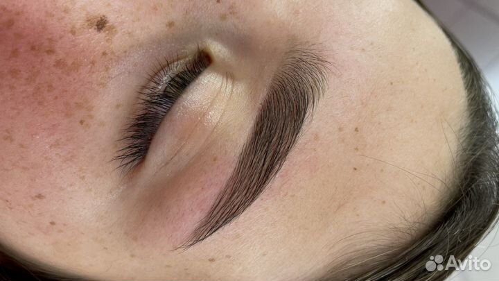 Наращивание ресниц,оформление бровей Полтавская