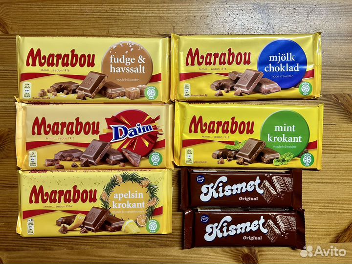 Шоколад Marabou, Kismet из Финляндии