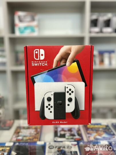 Nintendo switch oled с играми