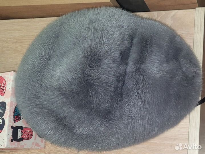 Шапка из норки новая