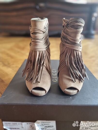 Туфли женские оригинал gucci 35 размер