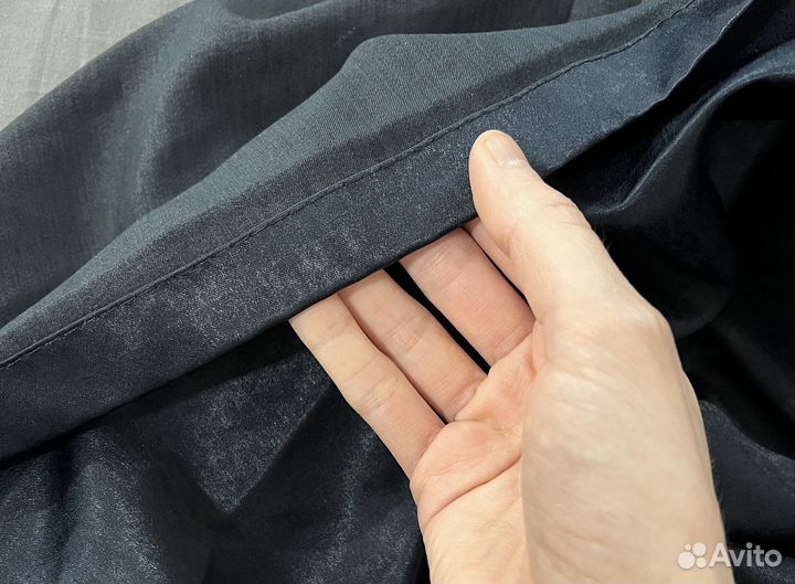 Комплект черных штор 400х267 см