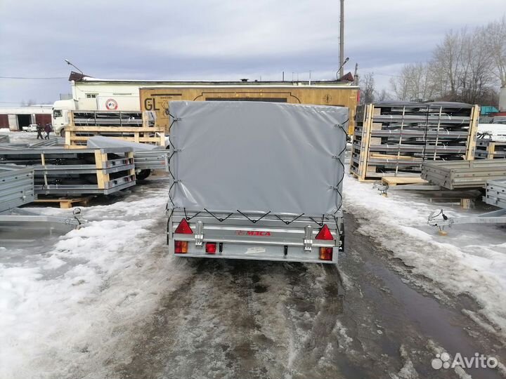 Прицеп самосвальный кузов с откидными бортом