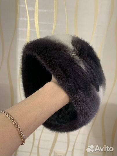 Берет норковый