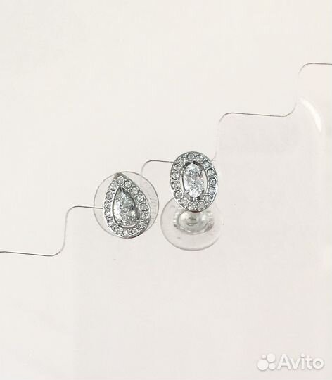 Серьги Swarovski Оригинал Пусет Кафф Клипса