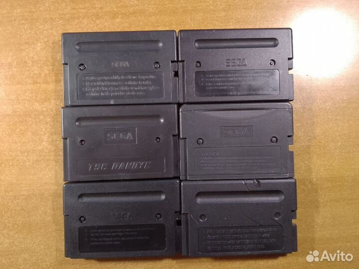 Картриджи sega mega drive