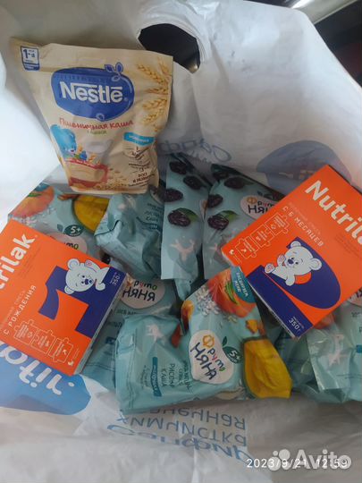 Детские каши молочные, питание для мам