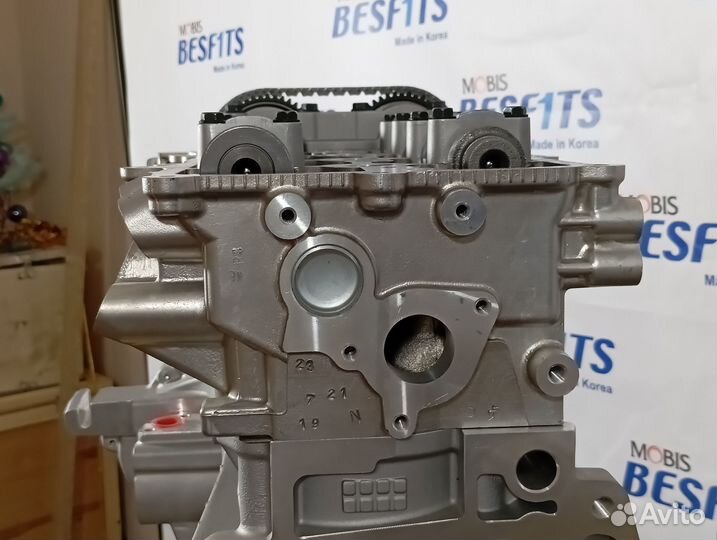 Двигатель новый (мотор) на Hyundai Solaris 1.6