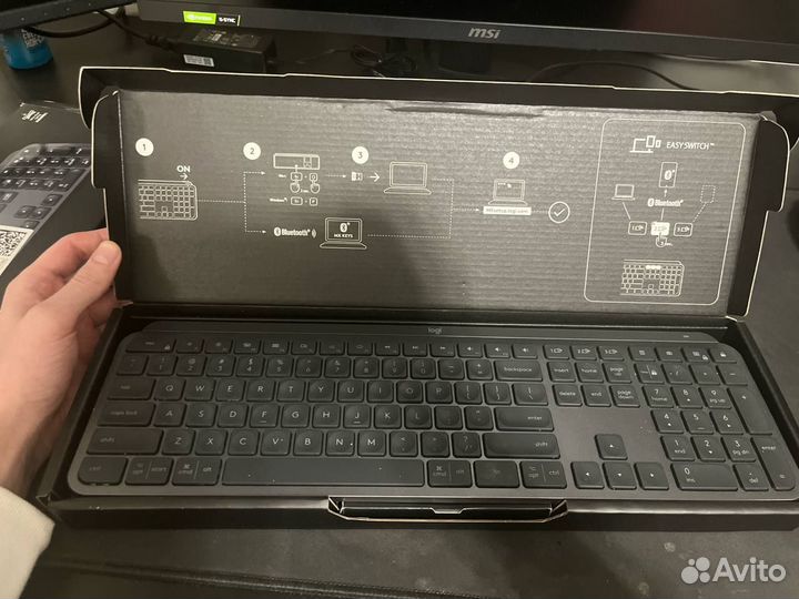 Клавиатура Logitech MX keys английская раскладка