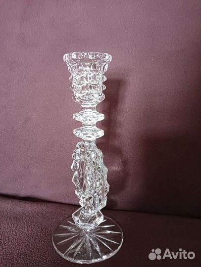 Подсвечник хрусталь СССР в хорошем состоянии