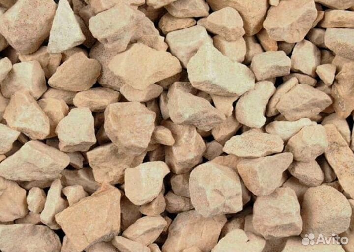 Щебень доломитный