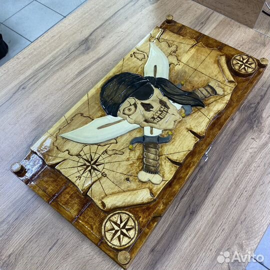 Нарды ручной работы 