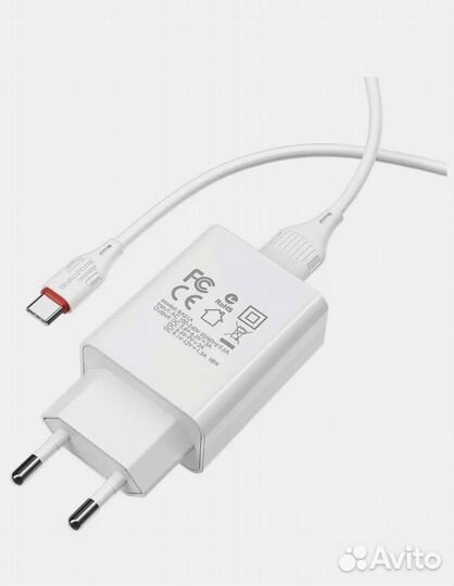 Сетевое зарядное устройство Borofone BA21A, 18 Вт