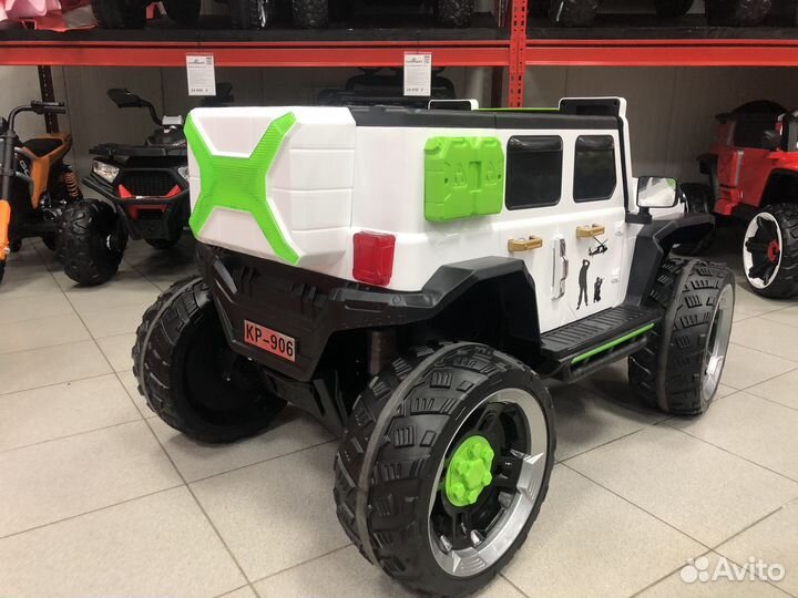 Детский электромобиль новый машинка Джип