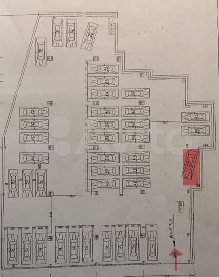 Машиноместо, 15 м²