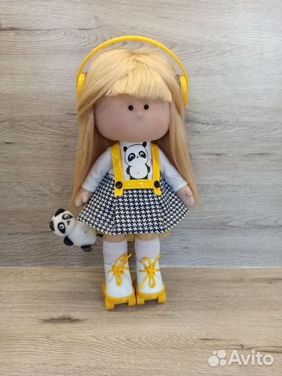 Текстильная интерьерная кукла