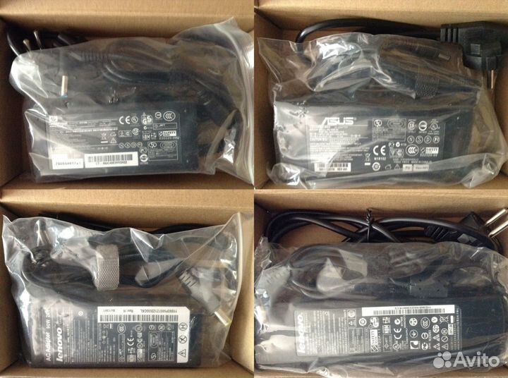 Блок питания для ноутбука, в ассортименте, нoвыe