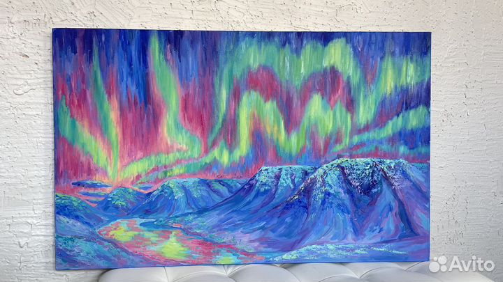 Картина авторская маслом на холсте 50х80 см