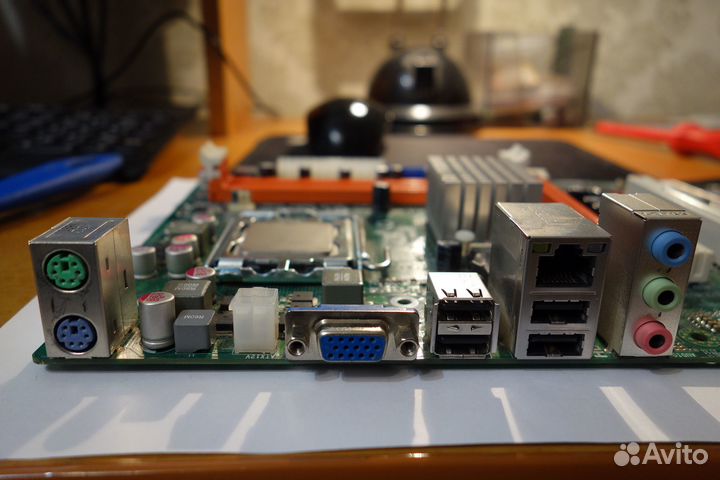 Материнская плата 775 ECS G41T-R3 DDR3 + E5700