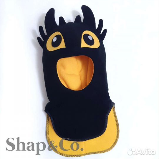 Шапка шлем Беззубик/Ночная фурия