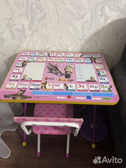 Детский стол и стульчик