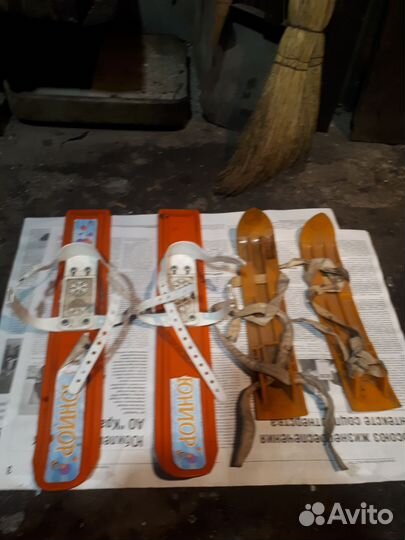 Лыжи детские