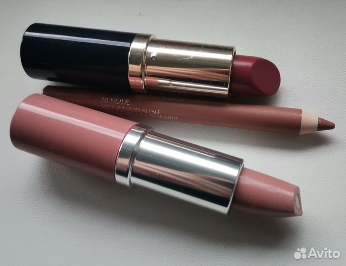 Помады, карандаш, ср-ва для волос