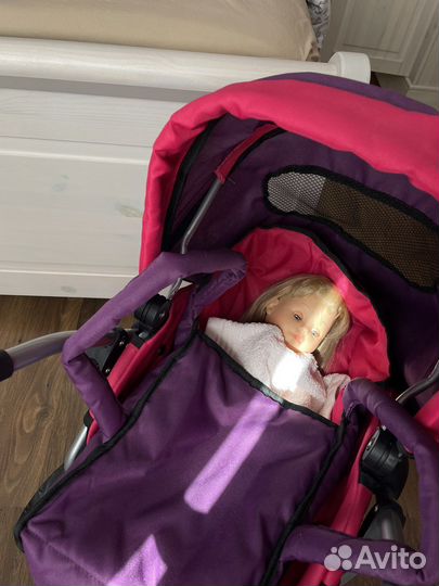 Коляска трансформер для кукол