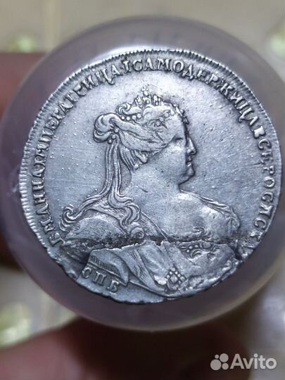 Полтина 1739г