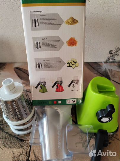 Измельчитель настольная барабан тёрка овощерезка