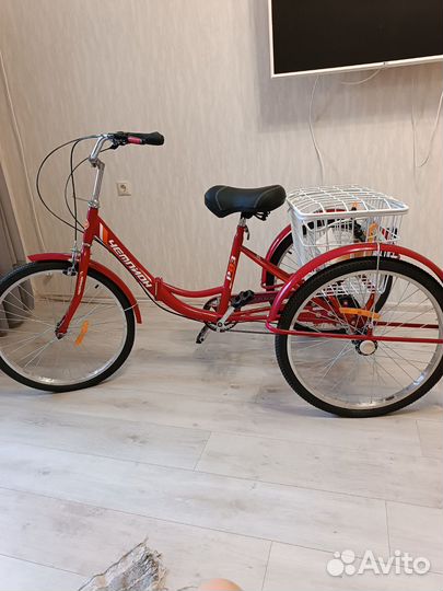 Трёх колёсный транспортный велосипед рвз