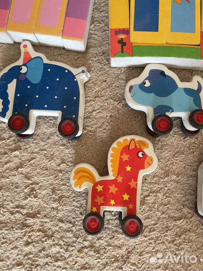 Игрушки из мультиков деревяшки