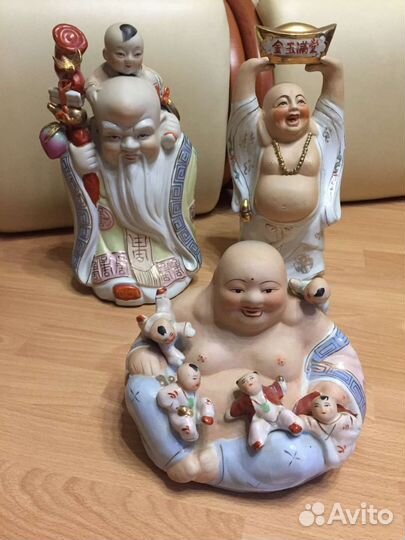 Статуэтки Будда Хотей Китай
