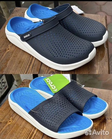 Crocs сабо мужские