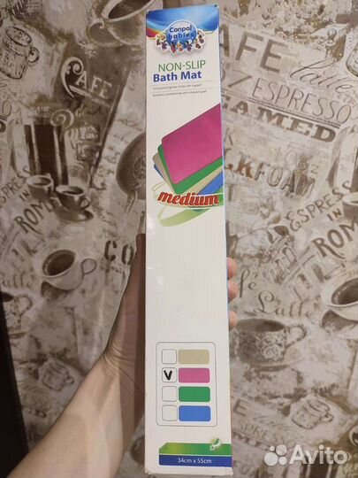 Детский коврик для ванной