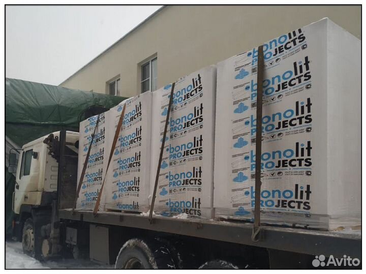 Газобетонные блоки d500 Bonolit