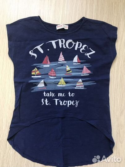 Футболка и шорты на девочку