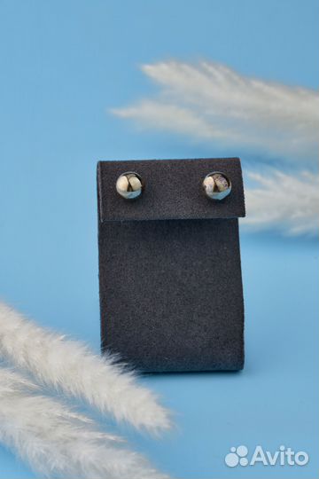 Винтажные клипсы шар. США. К21. А