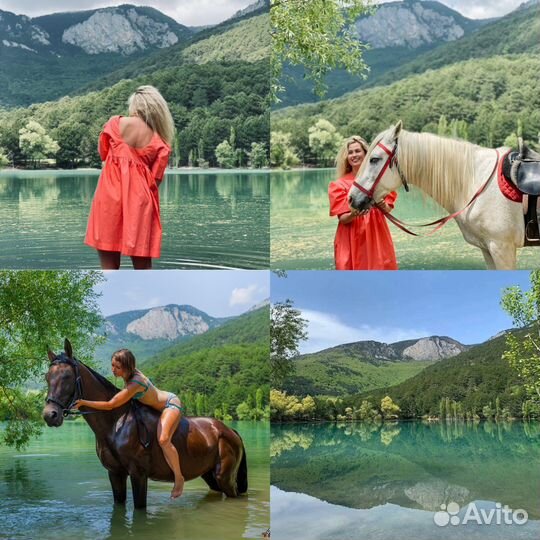 Конная прогулка к Бирюзовому озеру