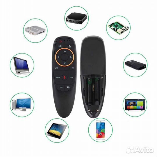 Пульт с голосовым управлением G10S Air mouse