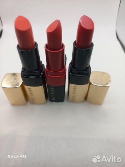 Помады для губ Dior,Shiseido,Bobby Braun, новые