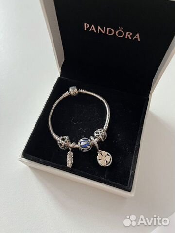 Браслет серебрянный Pandora