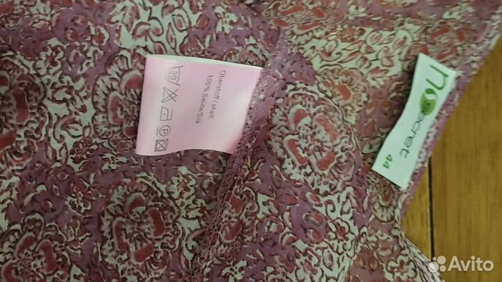 Блузка-туника нат шелк новая Германия большая