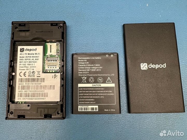 Wifi роутер 4g модем Depod