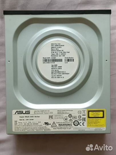 Оптический привод asus DRW-24D5MT