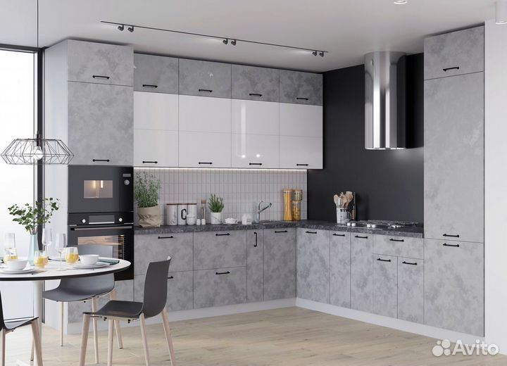 Кухня в стиле лофт