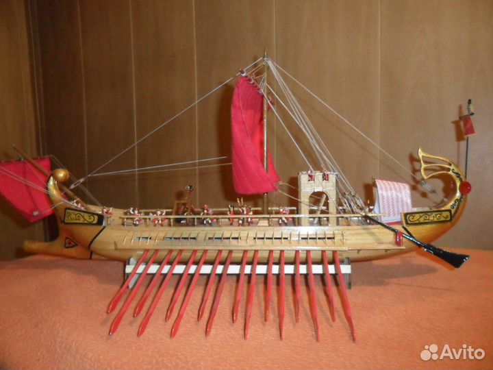 Модели парусных кораблей