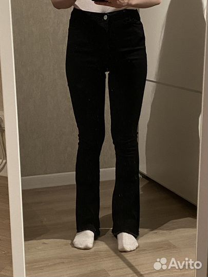 Джинсы клеш женские