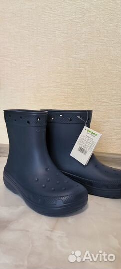 Резиновые сапоги crocs новые